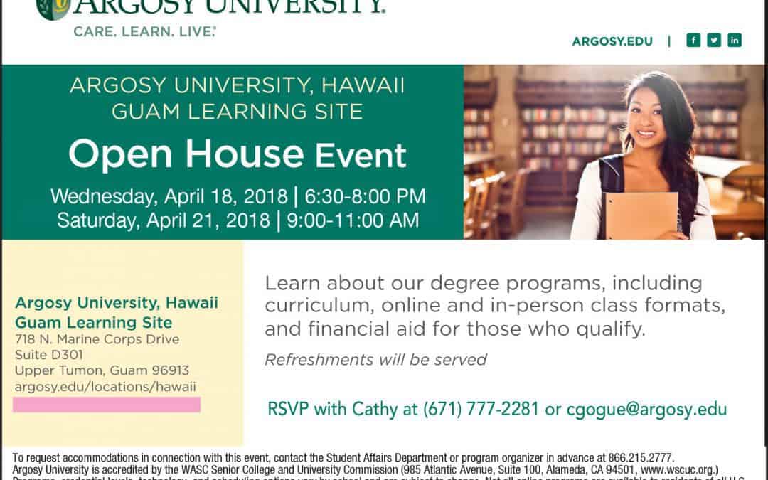 ARGOSY UNIVERSITY OPEN HOUSE