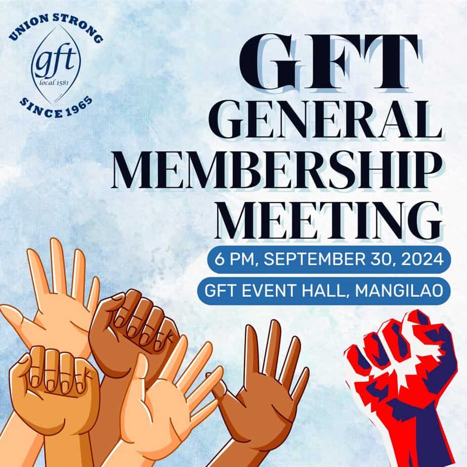 GFT General Membership Meeting September 2024