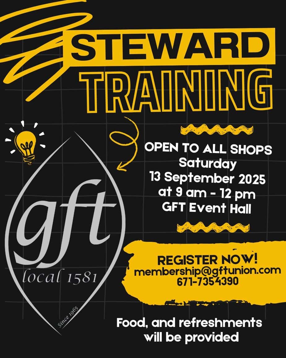GFT Steward Training September 13, 2025