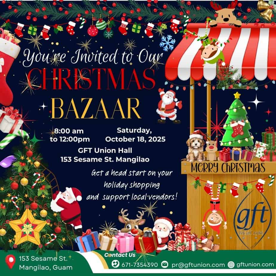 Christmas Bazaar October 18, 2025